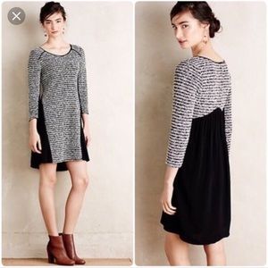 Anthropologie Maeve marled swing dress